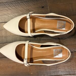 Mary Jane sling back flats